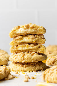 Sweet: Lemon Cheesecake New York Style Gooey Cookies (BEST SERVED WARM