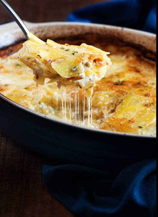 CHRISTMAS MENU - Parmesan Potato Bake (gf)