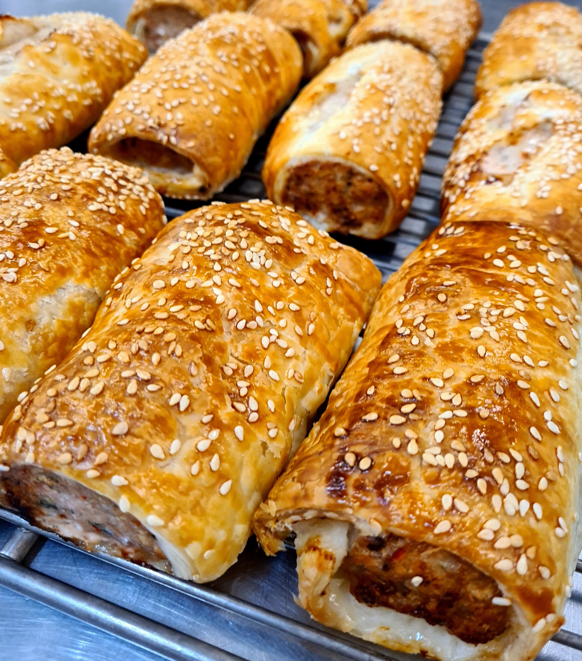 Savoury: Pork and Fennel Sausage Rolls