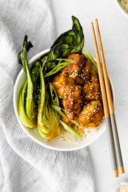 Main Course - Chicken Teriyaki with Fried Rice and Loaded Asian Greens (DF, GF)