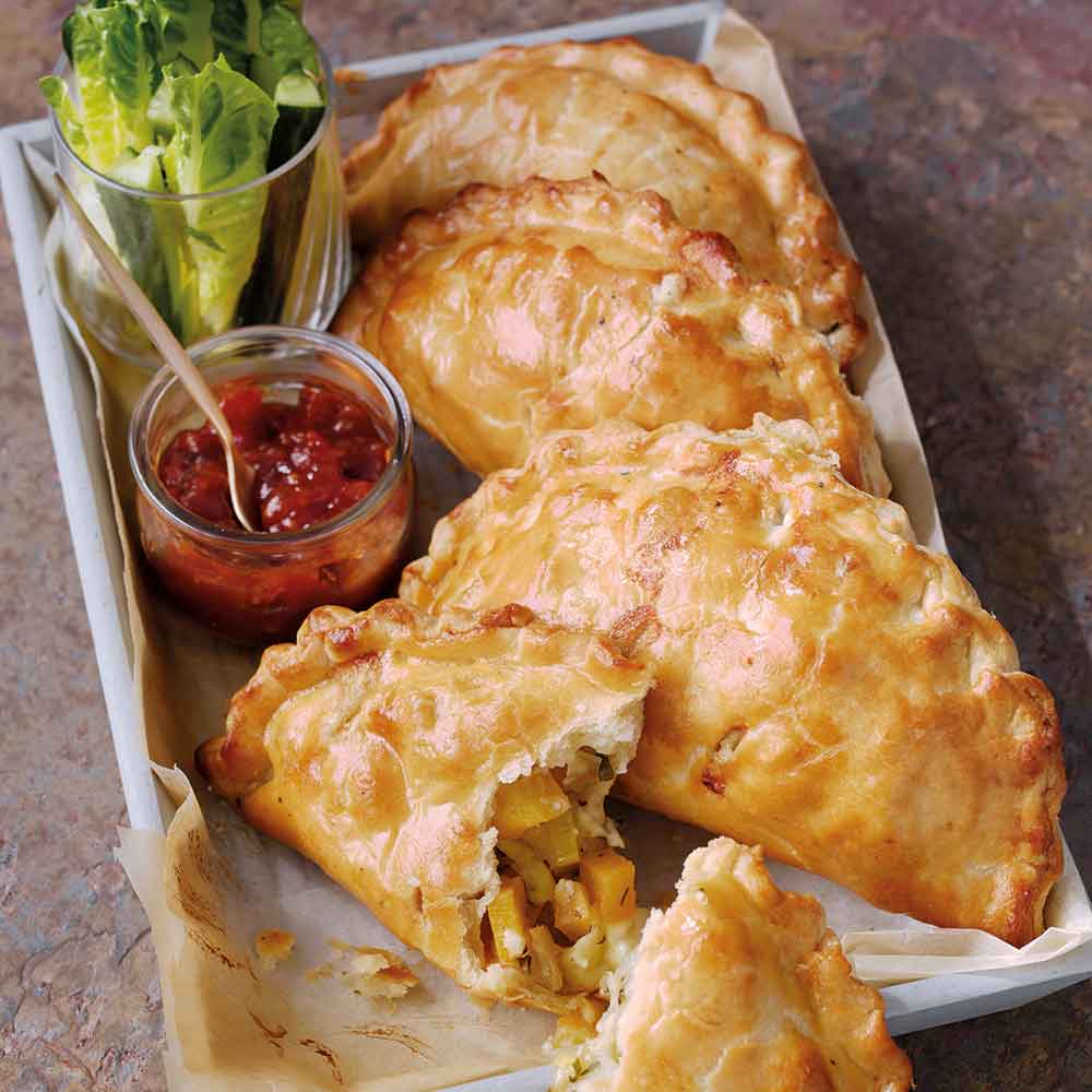 Savoury: Vegetarian Pastie