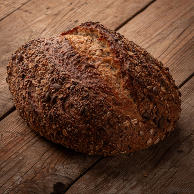 Skala Bread:  Golden Sourdough Seeded Bread Loaf * New Product