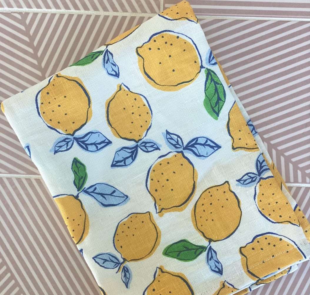 Homeware: Linen Tea Towels by Bright Threads