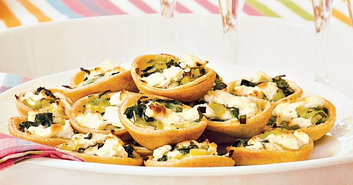 Frozen Cocktail Food: The Caterers Homemade Tarts