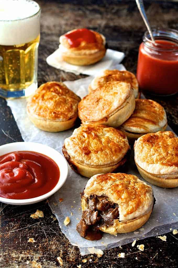 Frozen Cocktail Food: The Caterers Homemade Pastries