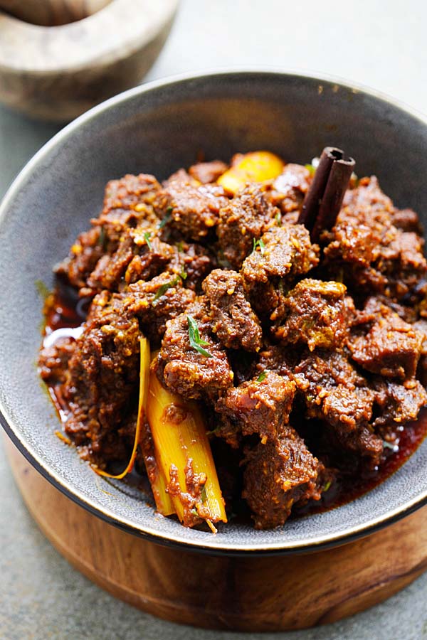 Curry: Beef Rendang with Capsicum (GF, DF)