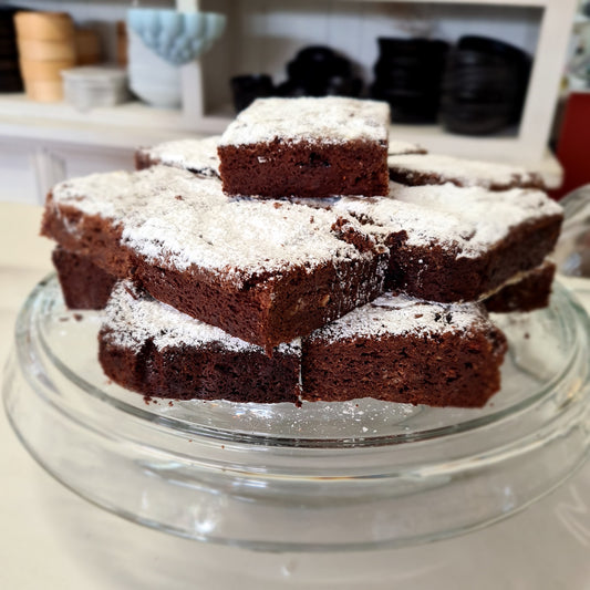 Sweet: Chocolate and Raspberry Brownies (gf)