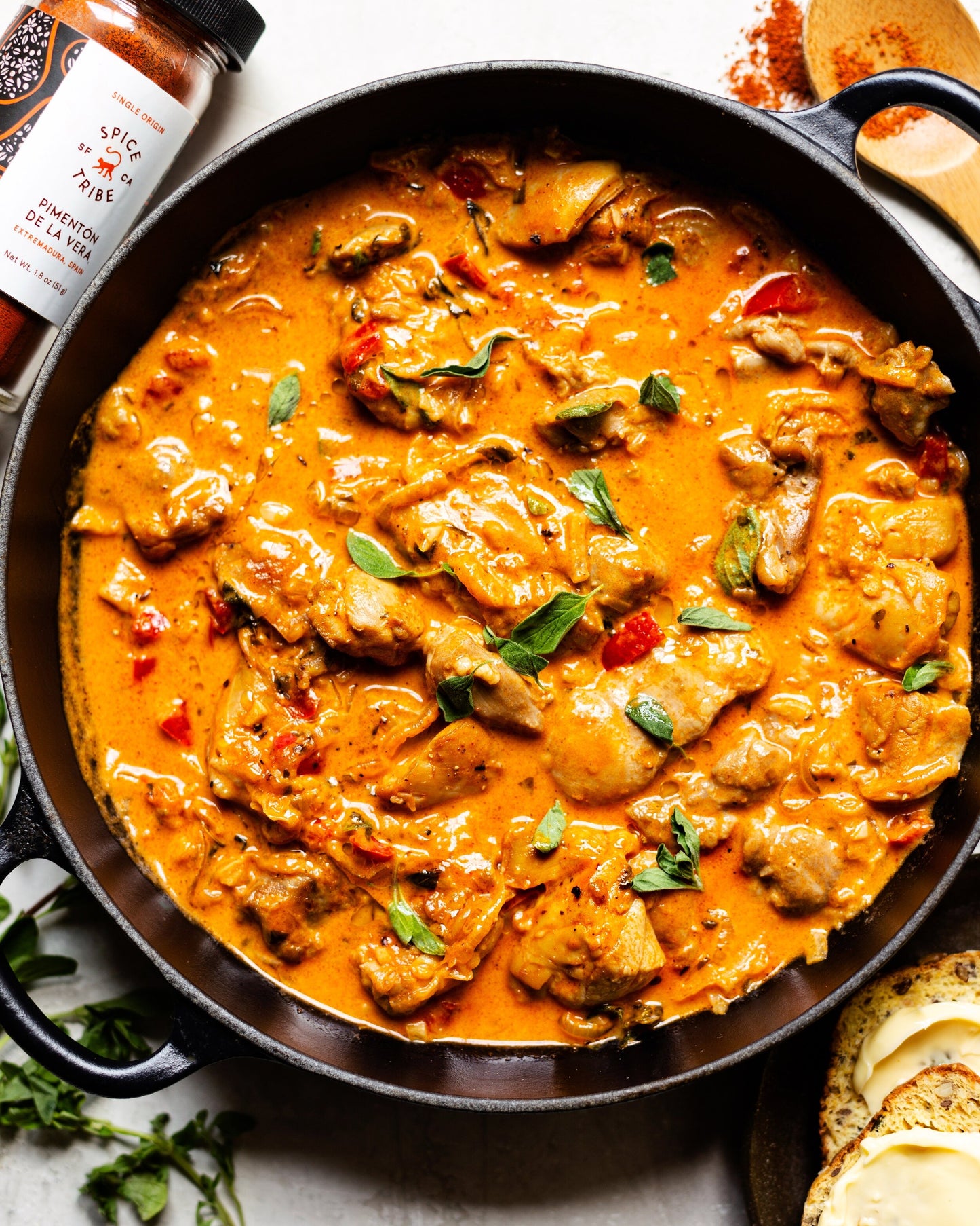 Curry: Butter Chicken with Capsicum (gf)