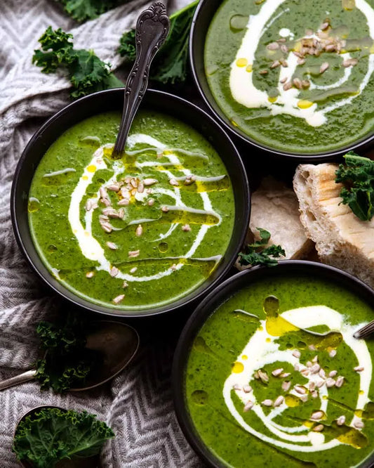 Soup - Immunity Boosting Green Goddess Soup (gf, vegan)