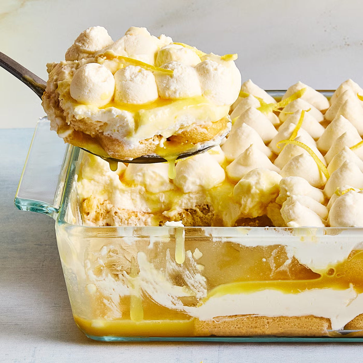 Christmas - Limoncello Infused Lemon Curd Tiramisu