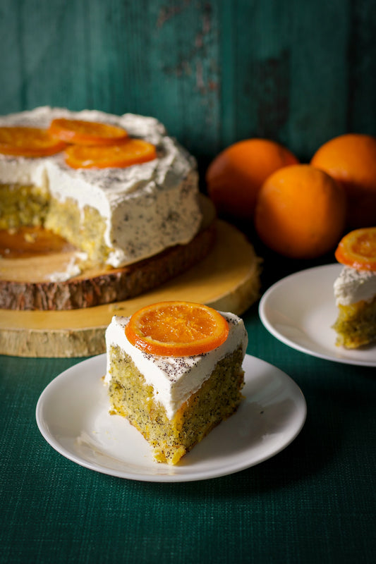 Sweet - Orange poppy seed cake