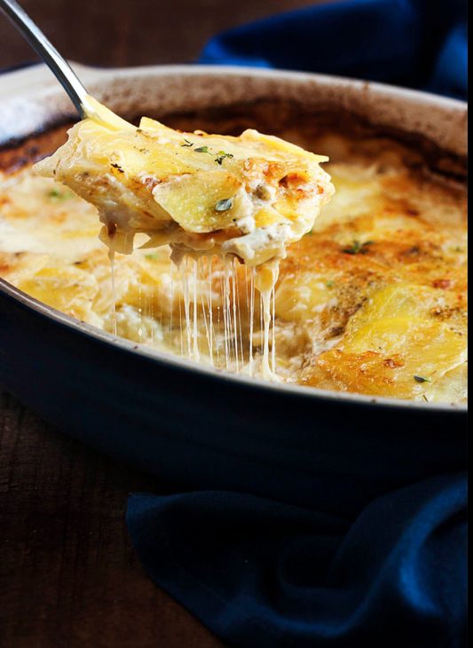 CHRISTMAS MENU - Parmesan Potato Bake (gf)