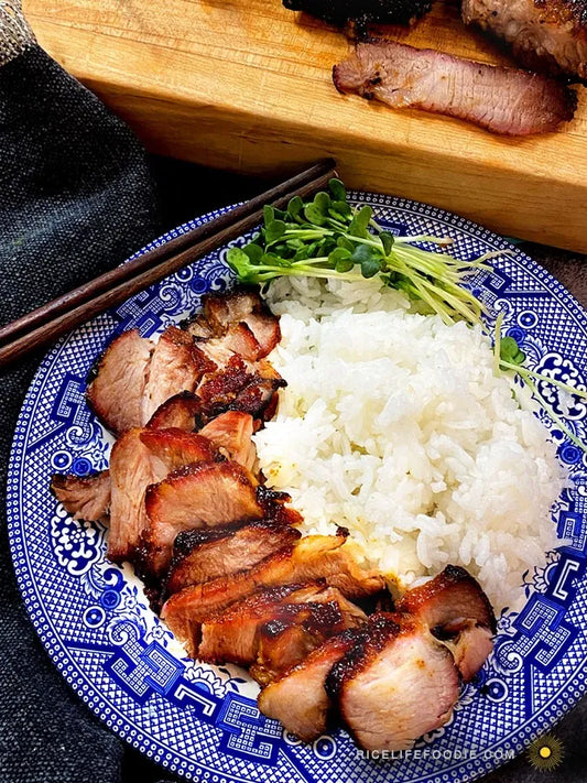 Main - Char Siu Pork with Fried Rice (gf, df)