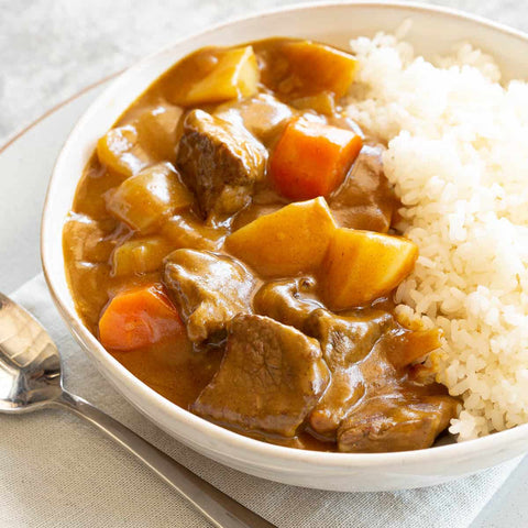 Curry: Japanese Beef Curry with Carrot and Potato (df)