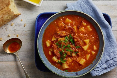 Soup: Chorizo and Potato Soup