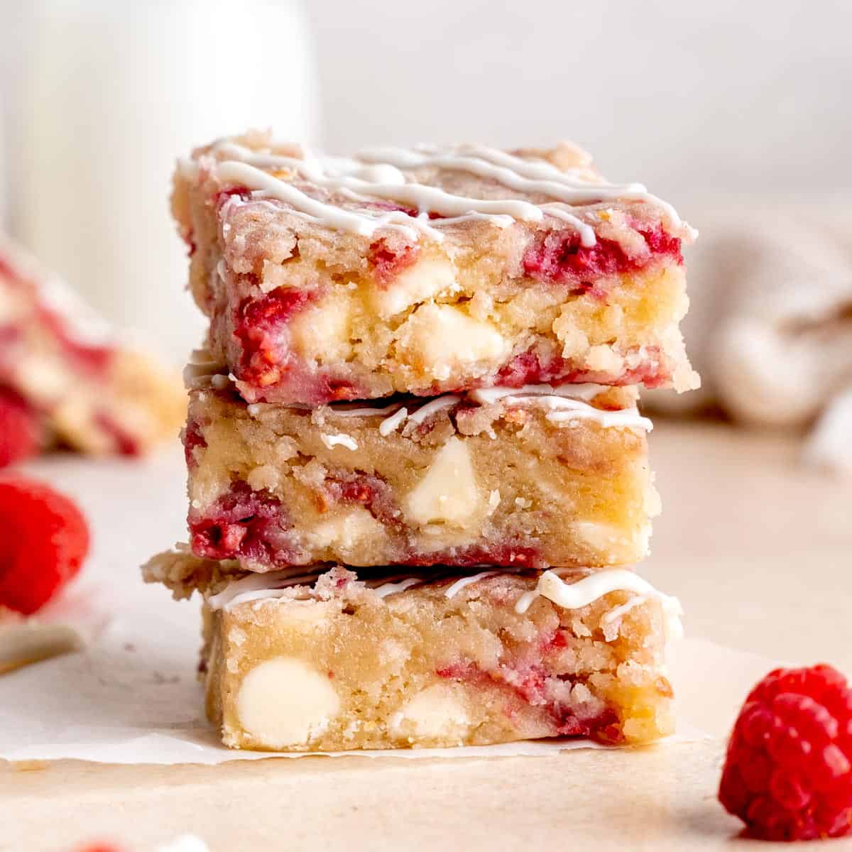Sweet: White chocolate and Raspberry Blondie (gf)