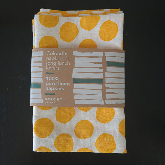 Homeware: Linen Napkins by Bright Threads